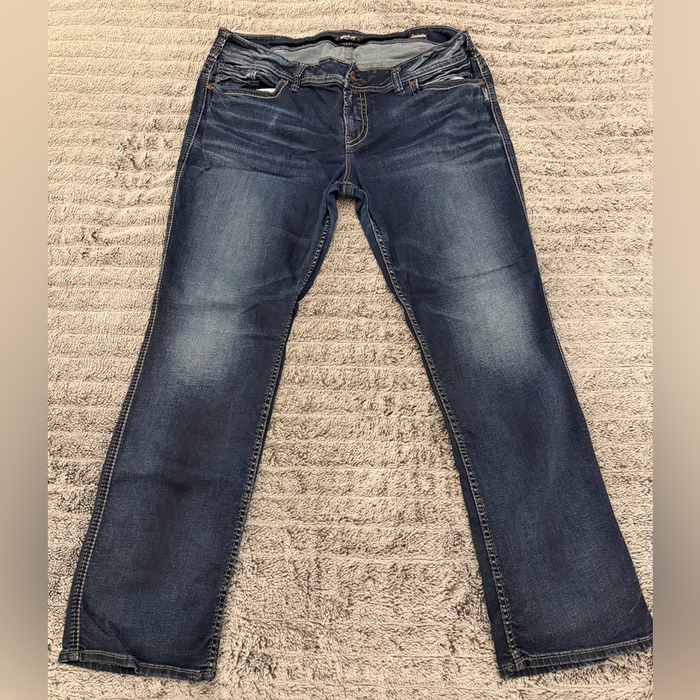 Silver Jeans Indigo Straight Leg Women's Denim